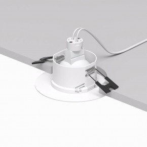 DK3028-WH Встраиваемый светильник, IP 20, 10 Вт, GU5.3, LED, белый, пластик в Краснокамске - krasnokamsk.ok-mebel.com | фото 3