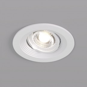DK3029-WH Встраиваемый светильник, IP 20, 10 Вт, GU5.3, LED, белый, пластик в Краснокамске - krasnokamsk.ok-mebel.com | фото