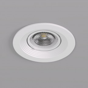 DK3029-WH Встраиваемый светильник, IP 20, 10 Вт, GU5.3, LED, белый, пластик в Краснокамске - krasnokamsk.ok-mebel.com | фото 4