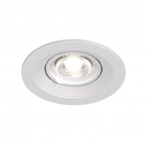 DK3029-WH Встраиваемый светильник, IP 20, 10 Вт, GU5.3, LED, белый, пластик в Краснокамске - krasnokamsk.ok-mebel.com | фото 7