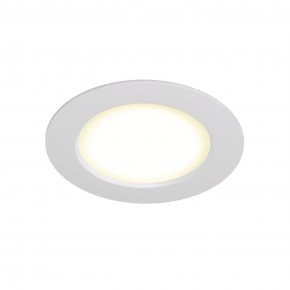 DK3046-WH Встраиваемый светильник, IP 20, 5Вт, LED, белый, пластик в Краснокамске - krasnokamsk.ok-mebel.com | фото 3