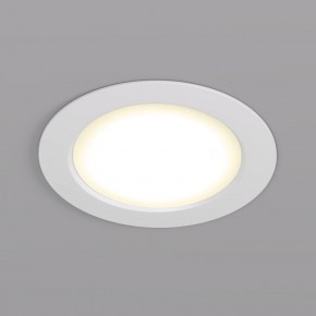 DK3048-WH Встраиваемый светильник, IP 20, 7Вт, LED, белый, пластик в Краснокамске - krasnokamsk.ok-mebel.com | фото