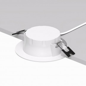 DK3048-WH Встраиваемый светильник, IP 20, 7Вт, LED, белый, пластик в Краснокамске - krasnokamsk.ok-mebel.com | фото 3
