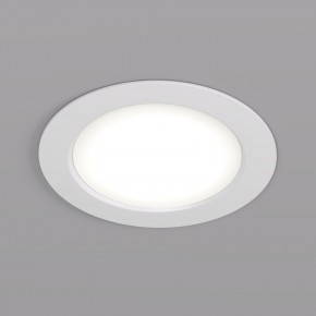 DK3049-WH Встраиваемый светильник, IP 20, 7Вт, LED, белый, пластик в Краснокамске - krasnokamsk.ok-mebel.com | фото