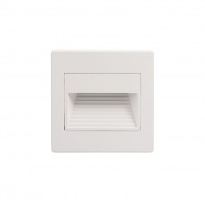 DK3050-WH Светильник встраиваемый в стену, IP 20, LED 3000, 1 Вт, белый, пластик в Краснокамске - krasnokamsk.ok-mebel.com | фото 3