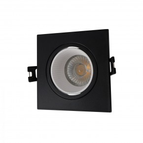 DK3071-BK+WH Встраиваемый светильник, IP 20, 10 Вт, GU5.3, LED, черный/белый, пластик в Краснокамске - krasnokamsk.ok-mebel.com | фото