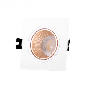 DK3071-WBR Встраиваемый светильник, IP 20, 10 Вт, GU5.3, LED, белый/бронзовый, пластик в Краснокамске - krasnokamsk.ok-mebel.com | фото
