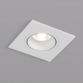 DK3071-WH Встраиваемый светильник, IP 20, 10 Вт, GU5.3, LED, белый/белый, пластик в Краснокамске - krasnokamsk.ok-mebel.com | фото