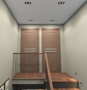DK3072-BBR Встраиваемый светильник, IP 20, 10 Вт, GU5.3, LED, черный/бронзовый, пластик в Краснокамске - krasnokamsk.ok-mebel.com | фото 3