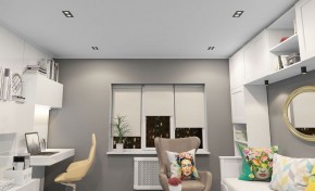 DK3072-BK+WH Встраиваемый светильник, IP 20, 10 Вт, GU5.3, LED, черный/белый, пластик в Краснокамске - krasnokamsk.ok-mebel.com | фото 2