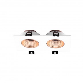 DK3072-WBR Встраиваемый светильник, IP 20, 10 Вт, GU5.3, LED, белый/бронзовый, пластик в Краснокамске - krasnokamsk.ok-mebel.com | фото 2