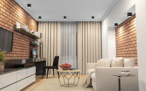 DK3080-BW+BK Светильник накладной IP 20, 10 Вт, GU5.3, LED, черно-белый/черный, пластик в Краснокамске - krasnokamsk.ok-mebel.com | фото 2