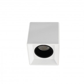 DK3080-WH+BK Светильник накладной IP 20, 10 Вт, GU5.3, LED, белый/черный, пластик в Краснокамске - krasnokamsk.ok-mebel.com | фото