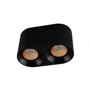 DK3096-BK+BR Светильник накладной IP 20, 10 Вт, GU5.3, LED, черный/бронзовый, пластик в Краснокамске - krasnokamsk.ok-mebel.com | фото