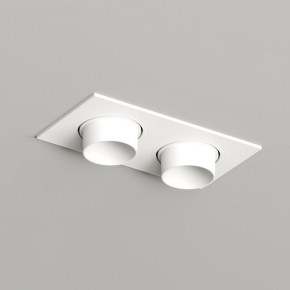 DK3122-WH Встраиваемый светильник, IP20, до 15 Вт, LED, GU5,3, белый, пластик в Краснокамске - krasnokamsk.ok-mebel.com | фото 2
