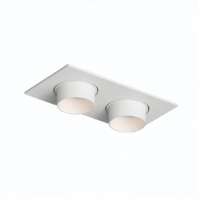 DK3122-WH Встраиваемый светильник, IP20, до 15 Вт, LED, GU5,3, белый, пластик в Краснокамске - krasnokamsk.ok-mebel.com | фото 4