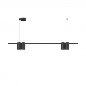 DK4061-BK Подвесной светильник ORBIT, IP20, 4xGU10 LED до 15 Вт, черный матовый, алюминий в Краснокамске - krasnokamsk.ok-mebel.com | фото 3