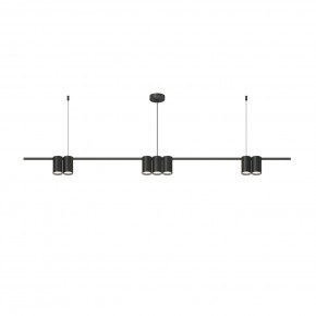 DK4063-BK Подвесной светильник ORBIT, IP20, 7xGU10 LED до 15 Вт, черный матовый, алюминий в Краснокамске - krasnokamsk.ok-mebel.com | фото 3