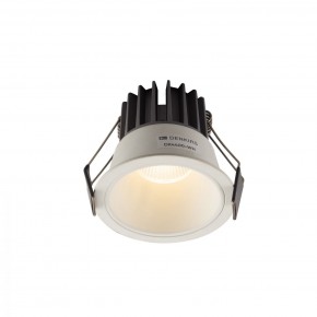 DK4400-WH Встраиваемый светильник, IP 20, 7 Вт, LED 3000, белый, алюминий в Краснокамске - krasnokamsk.ok-mebel.com | фото