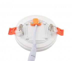 DK4604-WW Встраиваемый светильник, IP 20, 18 Вт, LED 3000, белый, пластик в Краснокамске - krasnokamsk.ok-mebel.com | фото 5