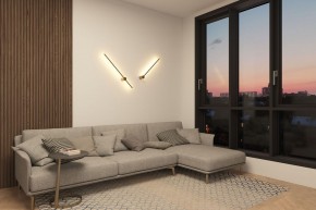DK5012-SG Бра 800 мм, 3000К, IP20,7 Вт, матовое золото в Краснокамске - krasnokamsk.ok-mebel.com | фото 7