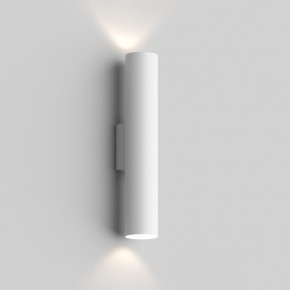 DK5022-WH Настенный светильник, IP20, до 15 Вт, LED, 2xGU10, белый, алюминий в Краснокамске - krasnokamsk.ok-mebel.com | фото