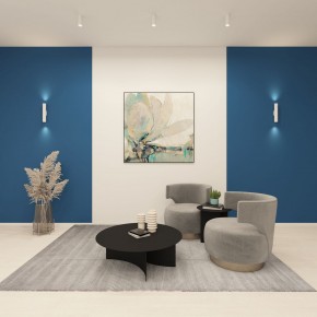 DK5022-WH Настенный светильник, IP20, до 15 Вт, LED, 2xGU10, белый, алюминий в Краснокамске - krasnokamsk.ok-mebel.com | фото 4