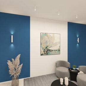 DK5022-WH Настенный светильник, IP20, до 15 Вт, LED, 2xGU10, белый, алюминий в Краснокамске - krasnokamsk.ok-mebel.com | фото 5
