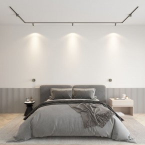 DK5072-DN Бра SHINE WALL со светодиодом, D104*H68, IP20, 3000К, 3W, RA?90, темный никель, алюминий в Краснокамске - krasnokamsk.ok-mebel.com | фото 4