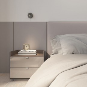 DK5072-DN Бра SHINE WALL со светодиодом, D104*H68, IP20, 3000К, 3W, RA?90, темный никель, алюминий в Краснокамске - krasnokamsk.ok-mebel.com | фото 9