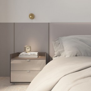 DK5072-SB Бра SHINE WALL со светодиодом, D104*H68, IP20, 3000К, 3W, RA?90, сатинированная латунь, алюминий в Краснокамске - krasnokamsk.ok-mebel.com | фото 9