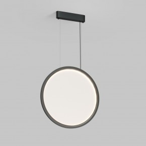 DK6606-BK Подвесной вертикальный светильник Veil со светодиодом H1700 d600 220V 48W 3000-6000K IP20 черный алюминий в Краснокамске - krasnokamsk.ok-mebel.com | фото 3