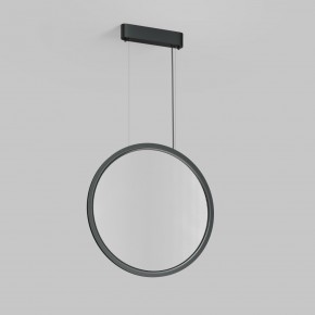 DK6606-BK Подвесной вертикальный светильник Veil со светодиодом H1700 d600 220V 48W 3000-6000K IP20 черный алюминий в Краснокамске - krasnokamsk.ok-mebel.com | фото 4