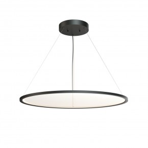 DK6620-BK Подвесной горизонтальный светильник Veil со светодиодом H900 d1000 220V 82W 3000-6000K IP20 черный алюминий в Краснокамске - krasnokamsk.ok-mebel.com | фото 4