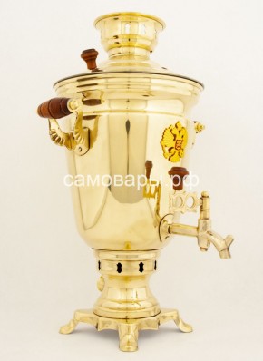 Электрический самовар "Конус с гербом" на 4 литра в Краснокамске - krasnokamsk.ok-mebel.com | фото 3