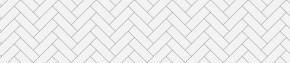 Фартук Метро керамик (белая) CPL пластик МДФ 6 мм в Краснокамске - krasnokamsk.ok-mebel.com | фото 1