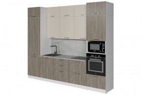 ФЬЮДЖИ Кухонный гарнитур Экстра (3000 мм) в Краснокамске - krasnokamsk.ok-mebel.com | фото 4