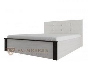Кровать 1400 двойная (универсальная) с мягким изголовьем Гамма 20 в Краснокамске - krasnokamsk.ok-mebel.com | фото 1