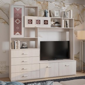 Гостиная Белла (модульная) ясень белый в Краснокамске - krasnokamsk.ok-mebel.com | фото 15