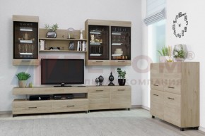 Гостиная Камелия Композиция 8 (Гикори Джексон светлый) в Краснокамске - krasnokamsk.ok-mebel.com | фото 3