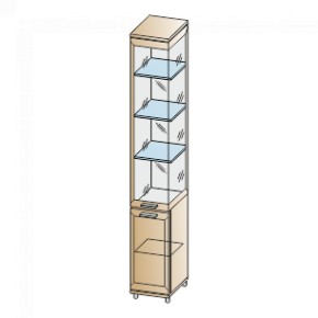 Гостиная Мелисса Композиция 12 (Ясень Асахи) в Краснокамске - krasnokamsk.ok-mebel.com | фото 3