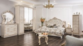 Комод 6 ящиков Патрисия (крем) в Краснокамске - krasnokamsk.ok-mebel.com | фото 4
