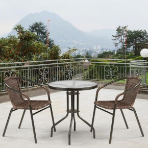 Комплект мебели Асоль-7 TLH-037B/TLH-060 brown-2pcs в Краснокамске - krasnokamsk.ok-mebel.com | фото 2