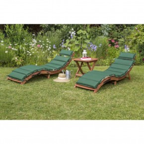 Комплект шезлонги и столик AFM-803A-T133 Beige-Green (2+1) в Краснокамске - krasnokamsk.ok-mebel.com | фото