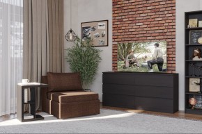 Кресло для отдыха Йоки коричневое, ткань рогожка в Краснокамске - krasnokamsk.ok-mebel.com | фото 4