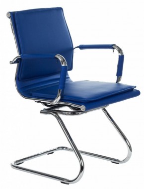 Кресло для посетителя Бюрократ CH-993-Low-V/blue синий в Краснокамске - krasnokamsk.ok-mebel.com | фото