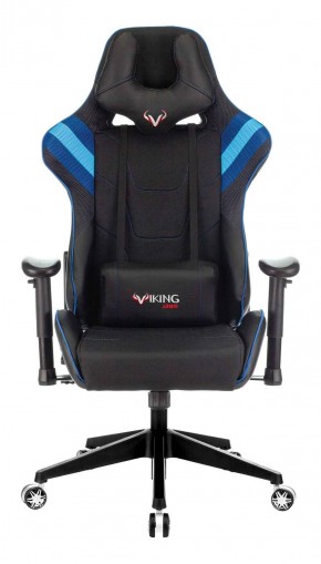 Кресло игровое Бюрократ VIKING 4 AERO BLUE черный/синий в Краснокамске - krasnokamsk.ok-mebel.com | фото 3