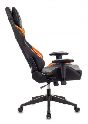 Кресло игровое Бюрократ VIKING 5 AERO ORANGE черный/оранжевый в Краснокамске - krasnokamsk.ok-mebel.com | фото 2