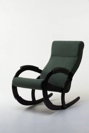 Кресло-качалка КОРСИКА 34-Т-AG (зеленый) в Краснокамске - krasnokamsk.ok-mebel.com | фото 1
