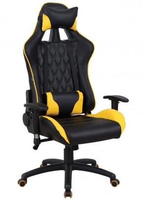 Кресло компьютерное BRABIX "GT Master GM-110" (черное/желтое) 531927 в Краснокамске - krasnokamsk.ok-mebel.com | фото 1